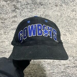 Vintage 90s Dallas Cowboys Drew Pearson Snapback Hat NFL Embroidered Logo Cap